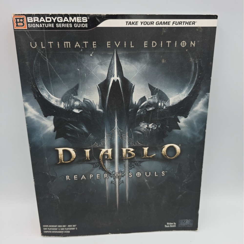 Diablo Reaper Of The Souls Ultimate Evil Edition Bradygames Strategy Game Guide